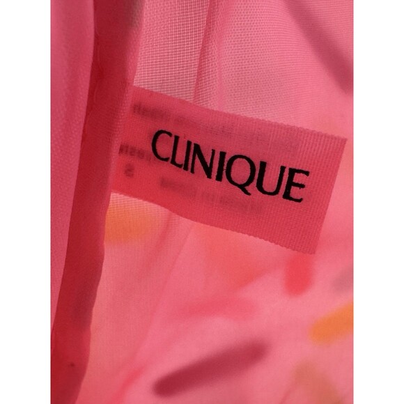 Clinique Sprinkles Makeup Toiletry Bag Zipper 8.5”x6” Travel - Picture 5 of 9